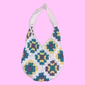 Granny square purse